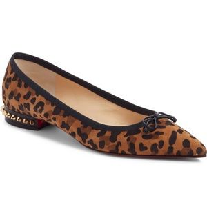 Never Been Worn Christian Louboutin Leopard Flats!